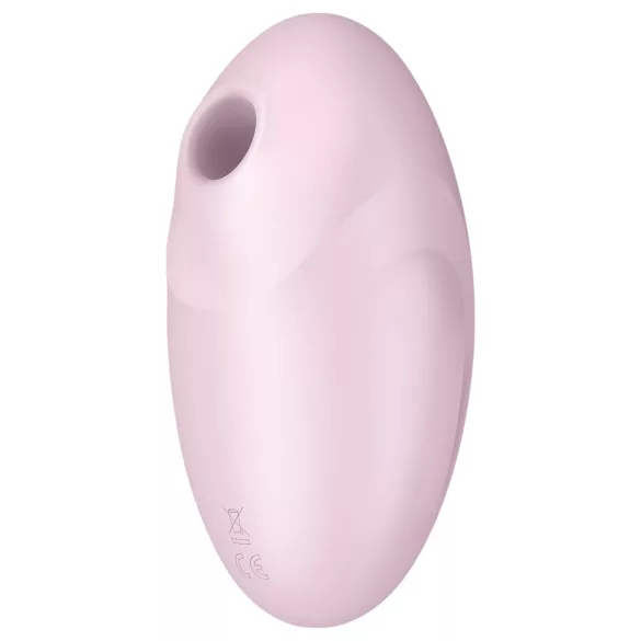 Satisfyer Vulva Lover 3 - stimulátor klitorisu na vlny - dobíjací - ružový