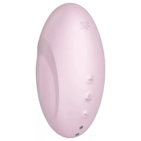 Satisfyer Vulva Lover 3 - stimulátor klitorisu na vlny - dobíjací - ružový