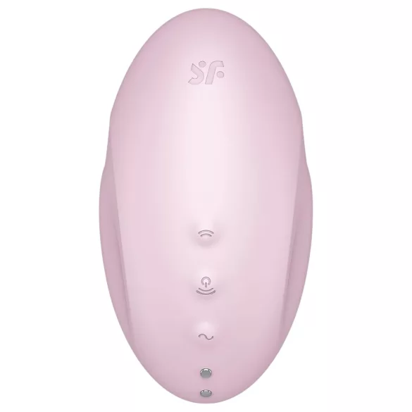 Satisfyer Vulva Lover 3 - stimulátor klitorisu na vlny - dobíjací - ružový