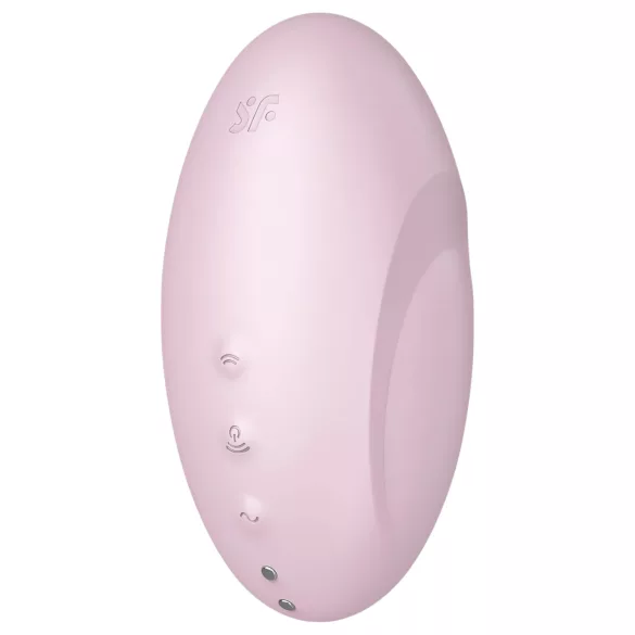 Satisfyer Vulva Lover 3 - stimulátor klitorisu na vlny - dobíjací - ružový
