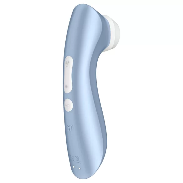 Satisfyer Pro 2+ - stimulátor klitorisu s vlnami vzduchu - modrý