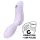 Satisfyer Curvy Trinity 2 - 2v1 vibrátor s tlakovými vlnami (fialový)