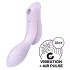 Satisfyer Curvy Trinity 2 - 2v1 vibrátor s tlakovými vlnami (fialový)