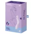 Satisfyer Curvy Trinity 2 - 2v1 vibrátor s tlakovými vlnami (fialový)