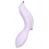 Satisfyer Curvy Trinity 2 - 2v1 vibrátor s tlakovými vlnami (fialový)