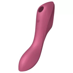   Satisfyer Curvy Trinity 3 - stimulátor klitorisu a vibrátor 2v1 - červený