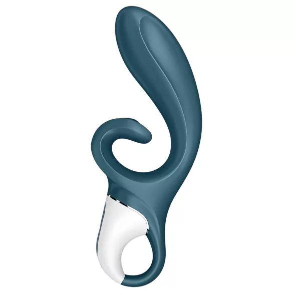Satisfyer Hug Me - vibrátor s ramienkom na klitoris - modrý