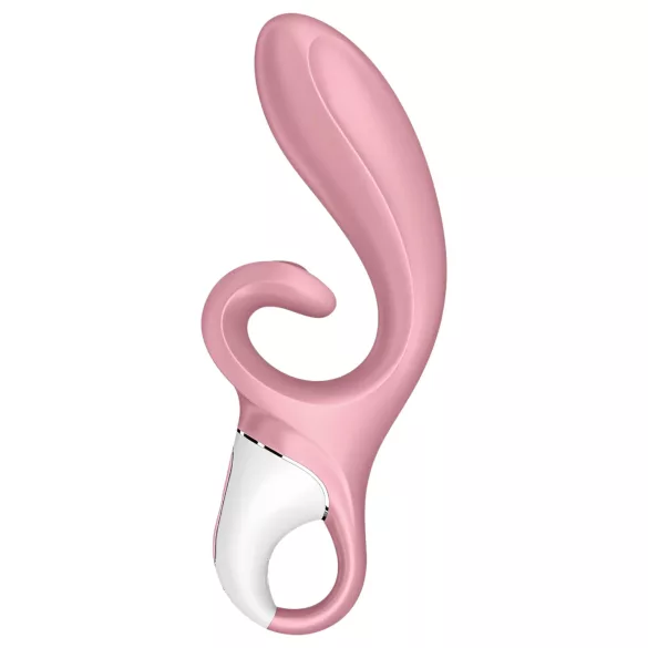 Satisfyer Hug Me - vibrátor s ramienkom na klitoris ovládaný aplikáciou (ružový)