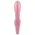 Satisfyer Hug Me - vibrátor s ramienkom na klitoris ovládaný aplikáciou (ružový)