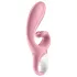 Satisfyer Hug Me - vibrátor s ramienkom na klitoris ovládaný aplikáciou (ružový)