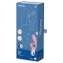 Satisfyer Hug Me - vibrátor s ramienkom na klitoris ovládaný aplikáciou (ružový)