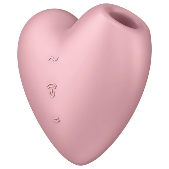 Satisfyer Cutie Heart - bezdrôtový stimulátor klitorisu (ružový)