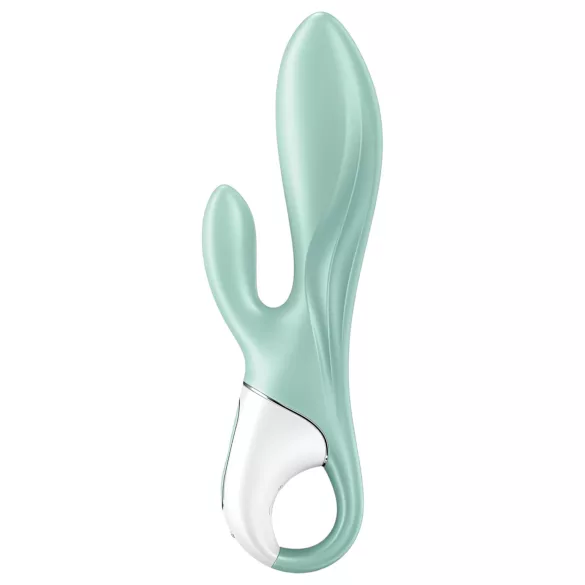 Satisfyer Air Pump Bunny 5 - vibrátor s čerpadlom ovládaný aplikáciou (mätový)