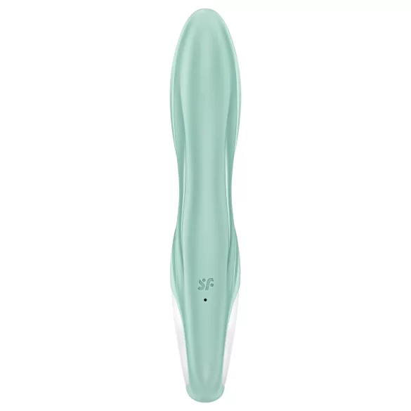 Satisfyer Air Pump Bunny 5 - vibrátor s čerpadlom ovládaný aplikáciou (mätový)