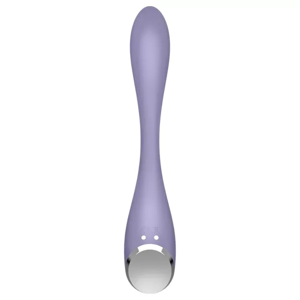 Satisfyer - vibrátor na G-bod - flexibilný - fialový