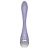 Satisfyer - vibrátor na G-bod - flexibilný - fialový