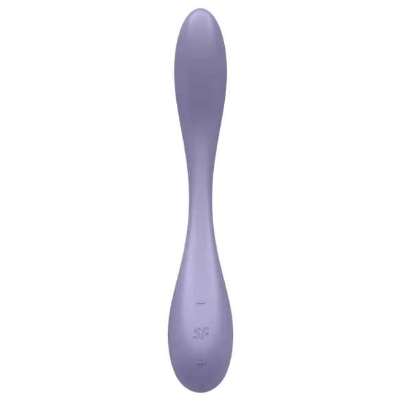Satisfyer - vibrátor na G-bod - flexibilný - fialový