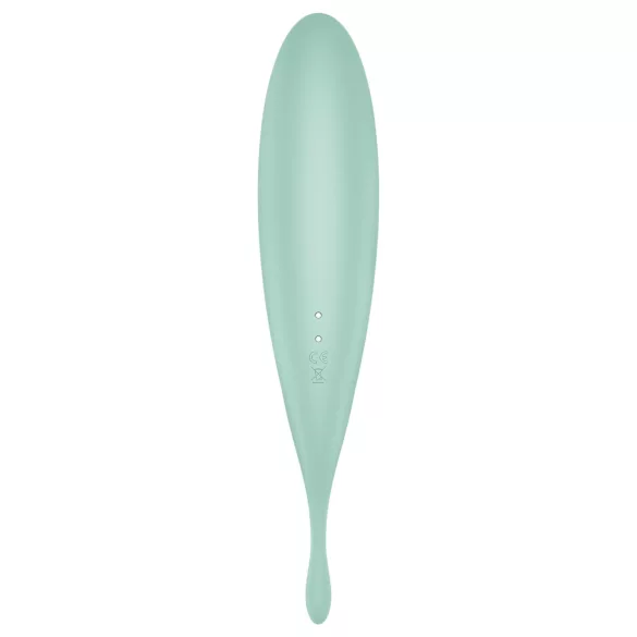 Satisfyer Twirling Pro - vibrátor na klitoris ovládaný aplikáciou (mentolová)
