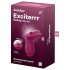 Satisfyer Exciterrr - rotačný perlový klitorisový vibrátor (červený)
