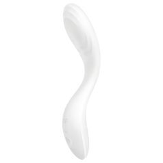   Satisfyer Rrrolling - vibrátor na bod G s pohyblivými guľôčkami - biely