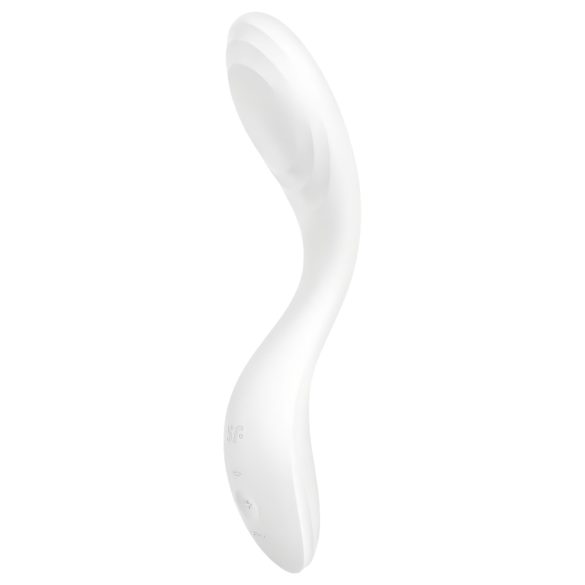 Satisfyer Rrrolling - pohyblivý guličkový G-bod vibrátor (biely)