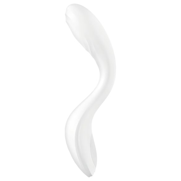 Satisfyer Rrrolling - pohyblivý guličkový G-bod vibrátor (biely)