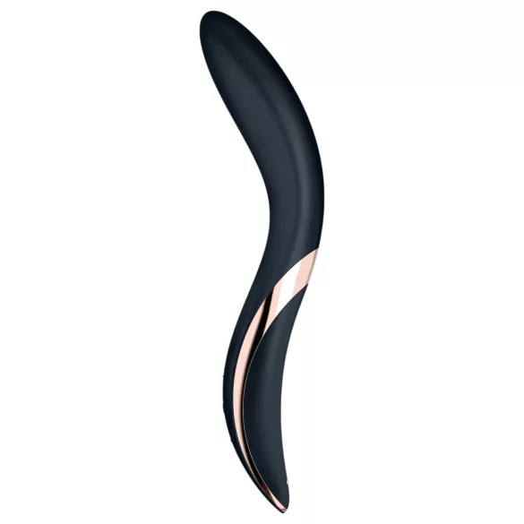 Satisfyer Rrrolling - vibrátor na G-bod s pohyblivou guľôčkou - čierny