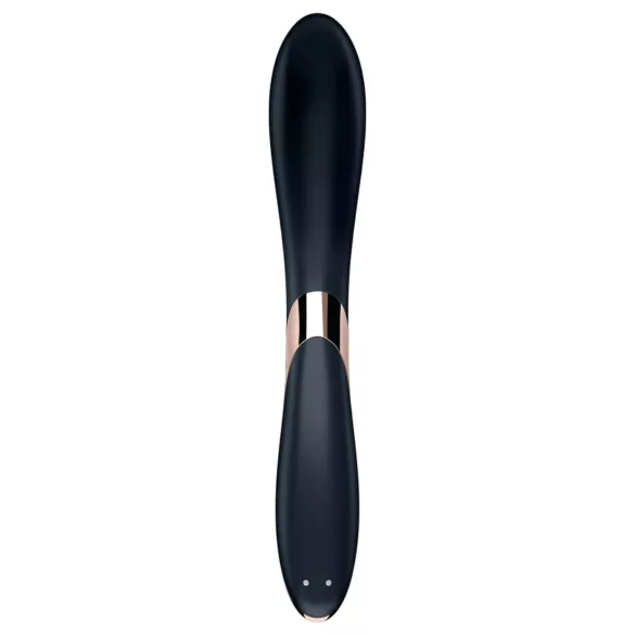 Satisfyer Rrrolling - vibrátor na G-bod s pohyblivou guľôčkou - čierny