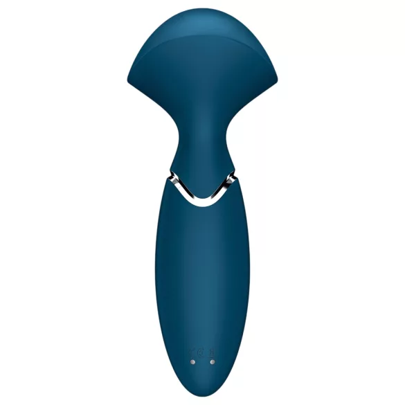 Satisfyer Mini Wand-er - vodotesný masážny vibrátor (modrý)