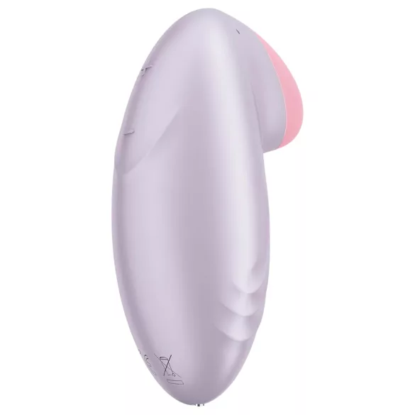 Satisfyer Tropical Tip - klitorálny vibrátor ovládaný aplikáciou (fialový)