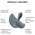Satisfyer - análny vibrátor pre začiatočníkov - Booty Absolute Beginners 2