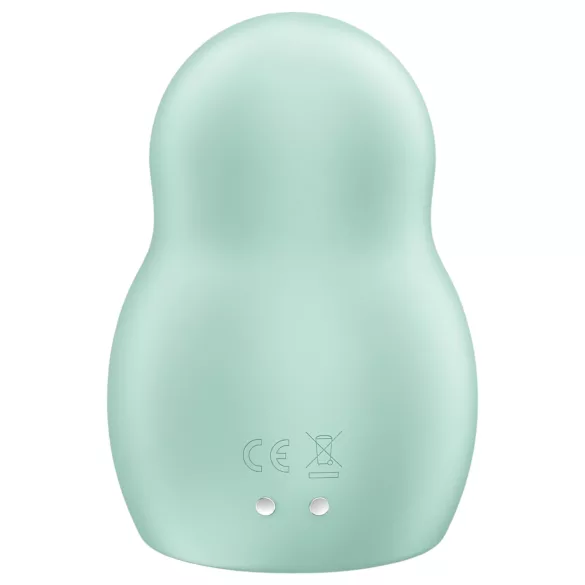 Satisfyer Pro To Go 1 - vibračný klitoriálny stimulátor na batériu - mätový