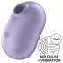 Satisfyer Pro To Go 2 - vibračný stimulátor klitorisu na batériu - fialový