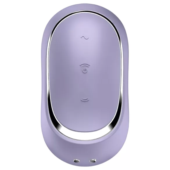 Satisfyer Pro To Go 2 - vibračný stimulátor klitorisu na batériu - fialový