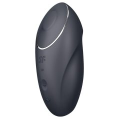   Satisfyer Tap & Climax 1 - 2v1 klitorálny vibrátor - čierny