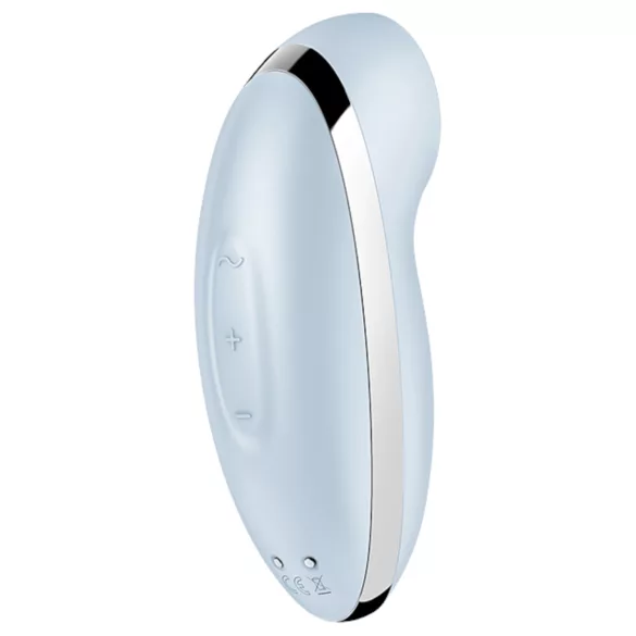 Satisfyer - vibrátor a stimulátor klitorisu 2v1 - modrý