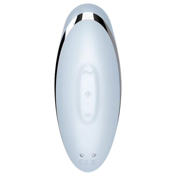 Satisfyer - vibrátor a stimulátor klitorisu 2v1 - modrý
