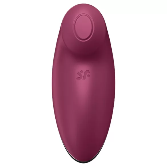 Satisfyer Tap & Climax 2 - 2v1 klitorálny stimulátor a vibrátor - červený