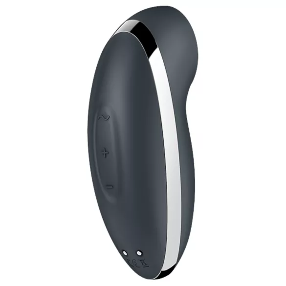 Satisfyer Tap & Climax 2 - vibrátor na klitoris a stimulátor - 2v1, sivý