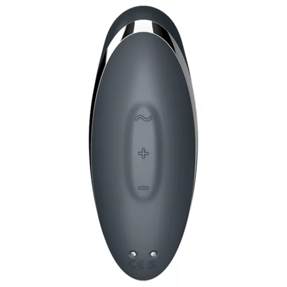 Satisfyer Tap & Climax 2 - vibrátor na klitoris a stimulátor - 2v1, sivý