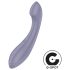 Satisfyer G-Force - vibrátor na G-bod - nabíjateľný, vodotesný - fialový