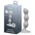 Satisfyer Triple Ball-R - dildó s guľkami - silikón - sivá