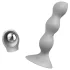 Satisfyer Triple Ball-R - dildó s guľkami - silikón - sivá