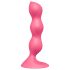 Satisfyer Triple Ball-R - análny vibrátor s guľôčkami - ružový