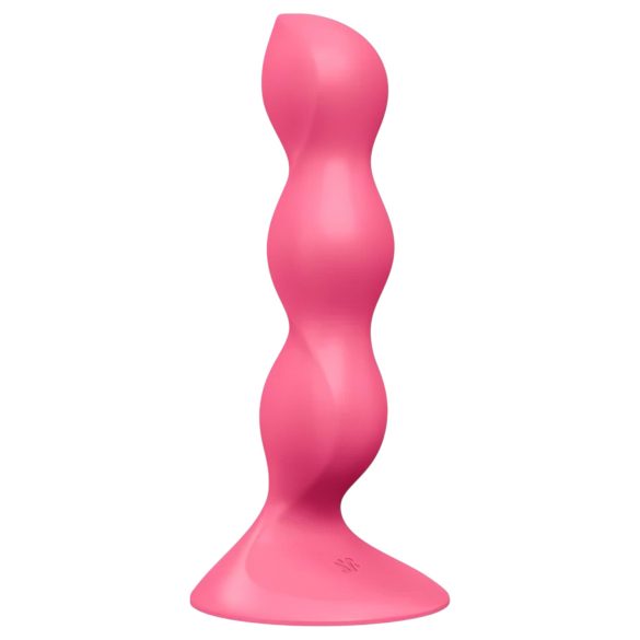 Satisfyer Triple Ball-R - análny vibrátor s guľôčkami - ružový
