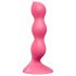 Satisfyer Triple Ball-R - análny vibrátor s guľôčkami - ružový