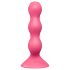 Satisfyer Triple Ball-R - análny vibrátor s guľôčkami - ružový