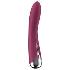   Satisfyer Spinning Vibe 1 - rotačný G-bod vibrátor s otáčavou hlavicou (červený)