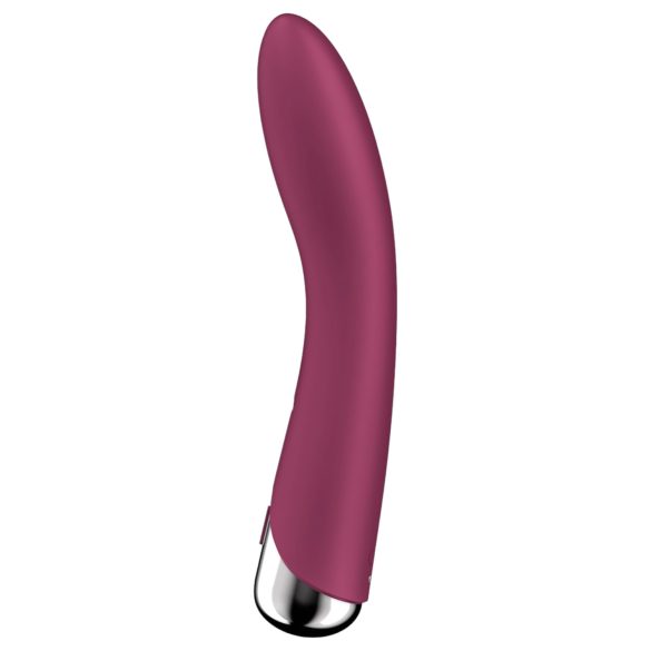 Satisfyer Spinning Vibe 1 - rotačný G-bod vibrátor (červený)