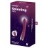 Satisfyer Spinning Vibe 1 - rotačný G-bod vibrátor (červený)